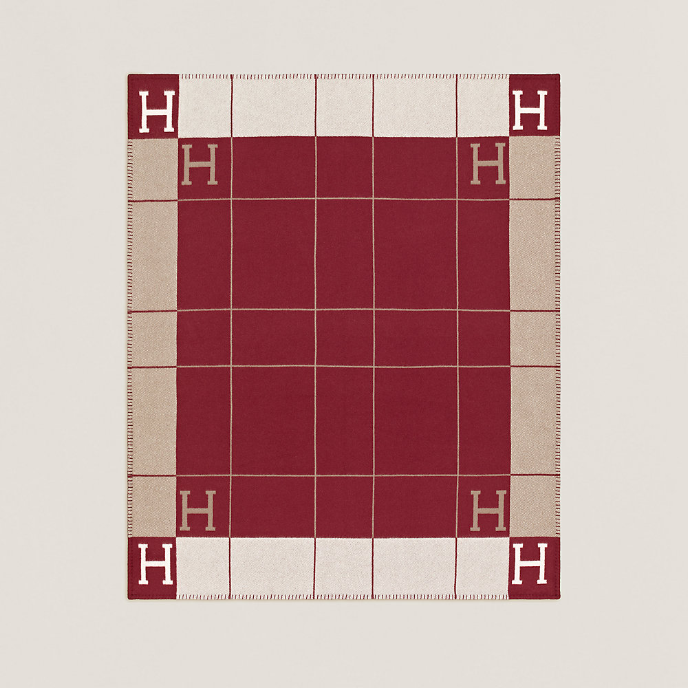 Avalon III throw blanket Hermès UK